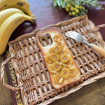 🌳森の焼きバナナキャラメルトーストのスマホケース🍌