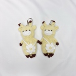 キリンちゃんのあみぐるみ🦒（キーホルダー）