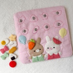【完成品】形合わせ スナップボタン練習🐰🎀