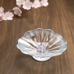香立蓮扇  薄水色（花玉）