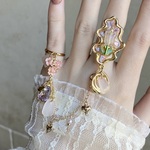 【1点もの】〜🌸小さな花壇〜ダブルリング