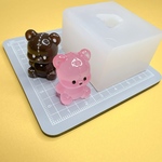No.70 シリコンモールド お座りくま