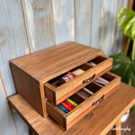 96necotail様専用オーダー分　木製　小物収納　文房具収納　引出し収納