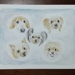 【空天まま様】愛犬イラスト