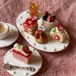 春のイチゴスイーツアソートのティータイム②(26年バージョン)🍓🍰🫖🥰
