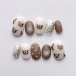 ネイルチップ🐻‍くま