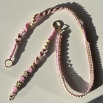 パラコードスマホストラップ｜桜若葉｜桜シリーズ Bloom｜春限定｜LibKnot