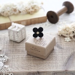 ❁Anemoneの2waxリングイヤーカフ┈くろ❁