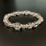 【天然石】桜彫り水晶のブレス