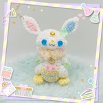 ミニカーバンクル🐰💎 イースター あみぐるみ