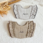 2wayおめかしスタイ｜Classical Frill bib｜普段もフォーマルもOK｜出産祝い｜フォーマル｜入園式｜名入れ対応｜ラッピング対応