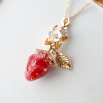 とろける苺みるくのネックレス🍓