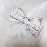 【ヘアゴム】小花柄ナチュラル姫リボン