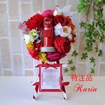 特注品　(ポストとお花のミニ花輪)