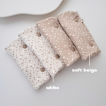 エルゴ対応　cookie & cream カフェオレカラー❍｡𝘄𝗮𝘁𝗲𝗿 𝗽𝗿𝗼𝗼𝗳 ❍　抱っこ紐カバー　防水サッキングパッド  韓国生地