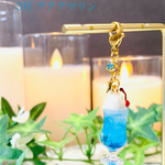 【NEW】宝石カラーのクリームソーダチャーム(3月アクアマリン)