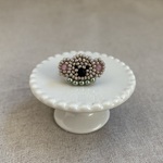 《１点もの》ビーズ刺繍・コアラリング（フリーサイズ）