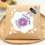 【名入れ刺繍】花束みたいに贈れる ブーケ風 今治ガーゼハンカチ｜先生 卒園 卒業 ありがとうギフト｜無料ラッピング