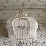 裁縫道具入れ mini(white)柄入りセット