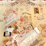 Cherish365【Fairytale Party】型抜き 水晶インク 白インク PETテープ　CHO838
