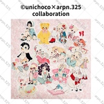 【フレークシール】©︎unichoco×arpn.325｜collaboration