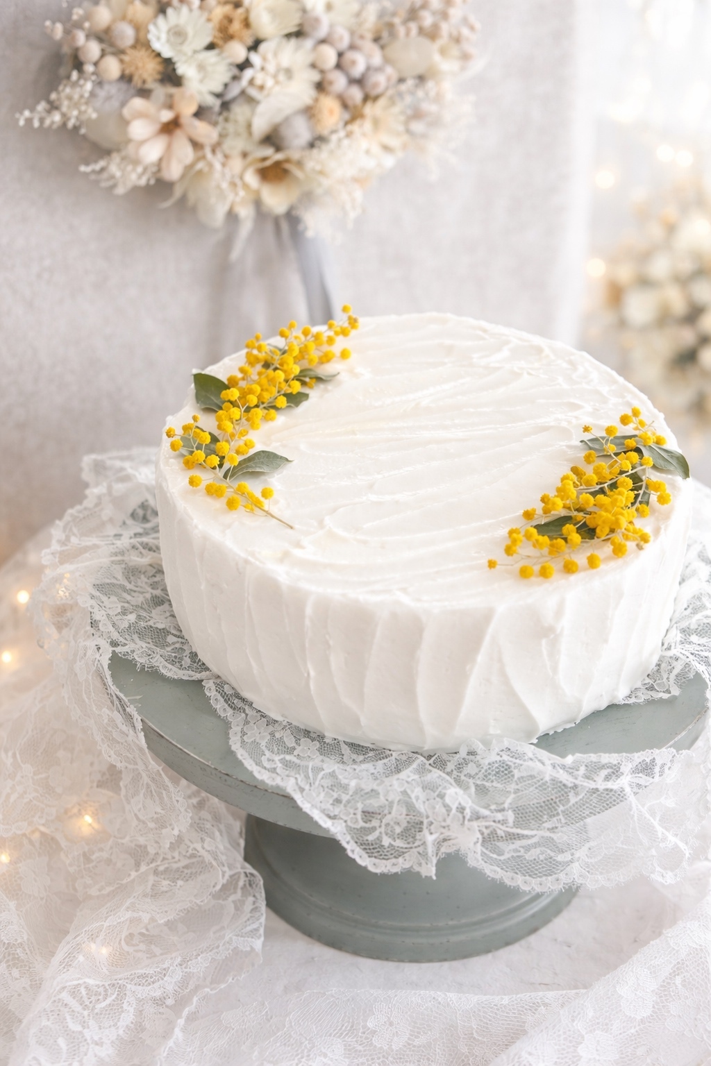 ケーキトッパー付き♡シュガークレイバースデーケーキ - Ma chérie