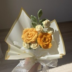 枯れないお花 ニットフラワー  贈り物 お誕生日プレゼント 成人式 感謝の贈り物