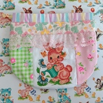 hana*ハンドメイド★レトロアニマルまんまる巾着♪パッチワーク8
