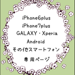 ＊スマートフォン オーダーページ＊