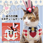 〈新〉白うさぎ風ケープ