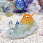 Uo815［メンダコ］宇宙を宿すガラスのウミウシ
