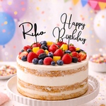 名入れ ケーキトッパー Happy Birthday セット｜誕生日ケーキ飾り｜バースデートッパー