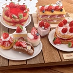 ＊ミニチュアスイーツ＊いちごづくしの幸せスイーツセット
