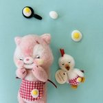 お料理大好きネコ kitty クッキング kinokohoshi