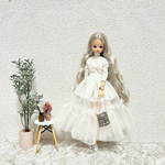 白　チュール　スカート　リカちゃん　ピュアニーモ　ワンピース　ブルゾン　ジャケット