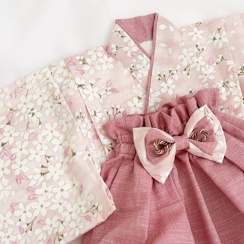 ワンピース ♡ ノースリーブ ♡ ひまわり ♡ 花柄 ♡ 80cm 90cm 100cm