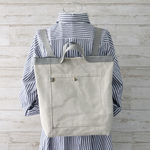10％off Summer Sale！2way バッグ　キャンバスリュック＆トート　帆布　生成り