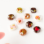 選べる　ミニチュア  チョコプレート  ５枚セット ｜ 大人可愛い  ミニチュアスイーツ / インテリア ・ フェイクスイーツ