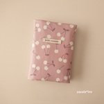 母子手帳ケース( S ) • お薬手帳 • 通帳 ケース　　* Smoky cherry🍒 　col. smoky pink