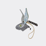 Bag charm 野ウサギ  Spring_シルバー