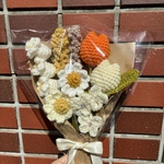 【送料無料】編み物　枯れない花束　ウールフラワー　チューリップ　大きめブーケ◎