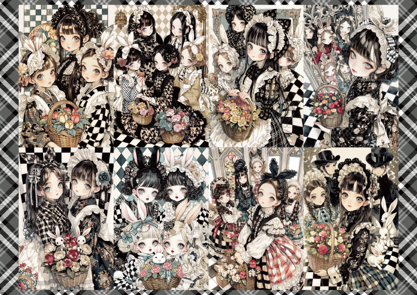 ONLY ONE ORIGINAL COLORFULGIRL コラージュシート - ONLY ONE'S