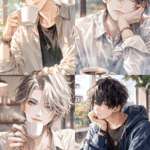 【2月受注販売品】SWEET BOY CAFE 4CS　コラージュシート
