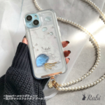 【Jellyfish】全機種対応 iphone17 17e 16e Galaxy Xperia AQUOS  Android  Pixel スマホケース ショルダー 夏 海 くらげ 海月