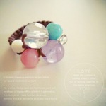 【SALE】紫陽花のさく頃*/　コードリング