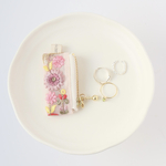 ミニミニポーチ　ファスナー6cm×2.5cm インド刺繍リボン　