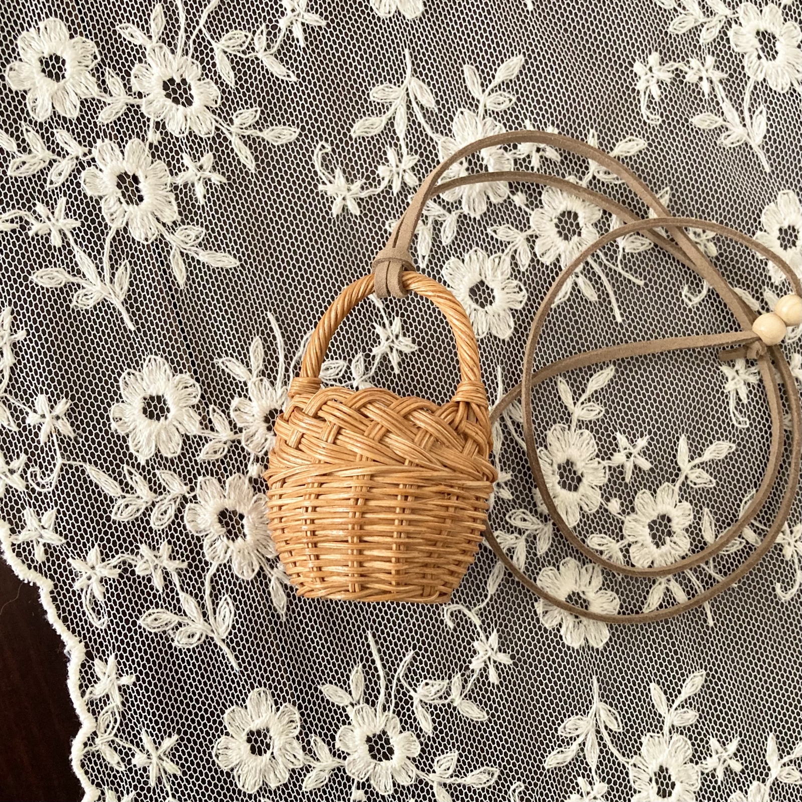 かごバッグ用目隠しカバー large - tricot | minne byGMOペパボ 国内