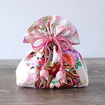 着物　巾着　幸せを呼ぶFUGURO　プレミアム　中サイズ
