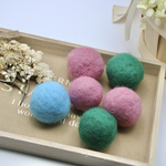 猫のおもちゃ　フェルトボール　6個入り