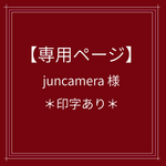 【専用ページ】juncamera様　宛名シールセット(印字あり)【デザイン3種類お試しセット♪】
